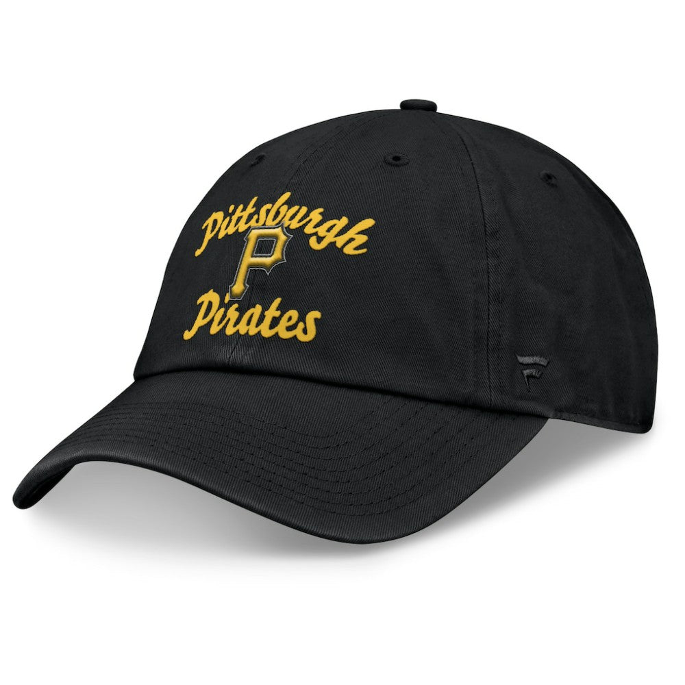 Pittsburgh Pirates Fanatics Women's Fundamental Script Logo Adjustable Hat Online