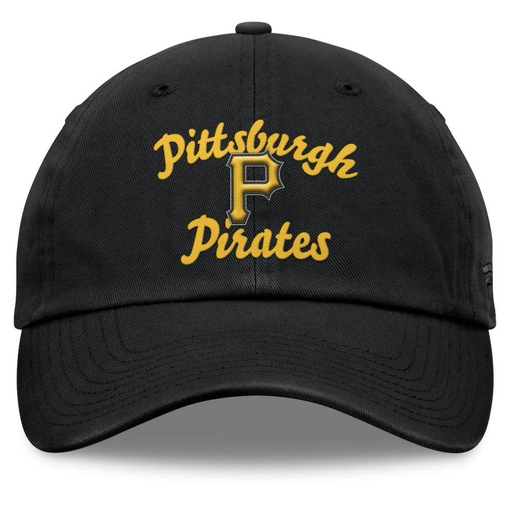 Pittsburgh Pirates Fanatics Women's Fundamental Script Logo Adjustable Hat Online