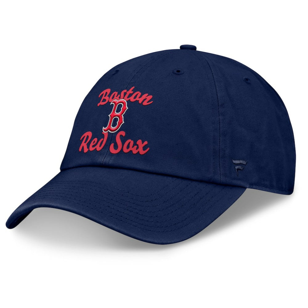 Boston Red Sox Fanatics Women's Fundamental Script Logo Adjustable Hat Outlet