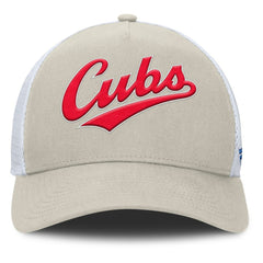 Chicago Cubs Fanatics Heritage Light Khaki A-Frame Adjustable Hat Online