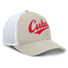 Chicago Cubs Fanatics Heritage Light Khaki A-Frame Adjustable Hat Online