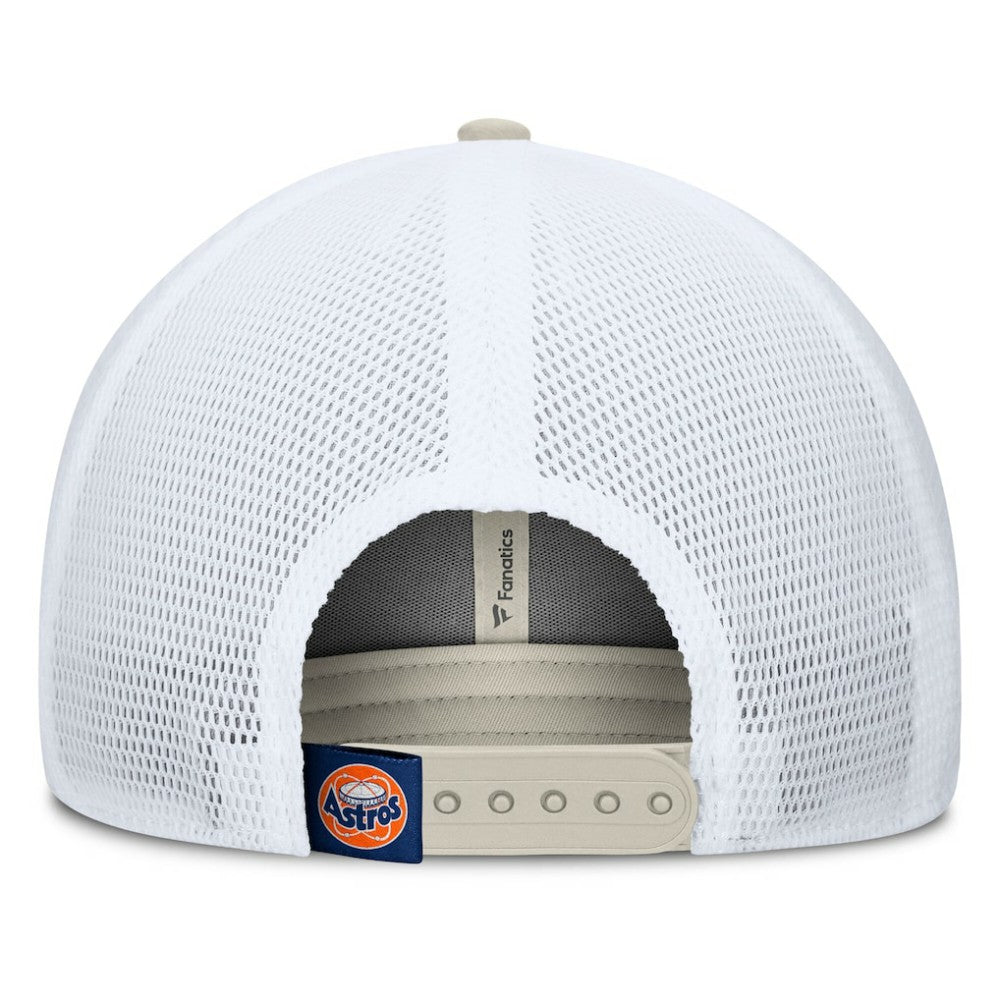 Houston Astros Fanatics Heritage Light Khaki A-Frame Adjustable Hat Outlet