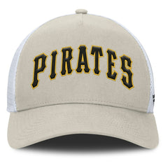 Pittsburgh Pirates Fanatics Heritage Light Khaki A-Frame Adjustable Hat Sale