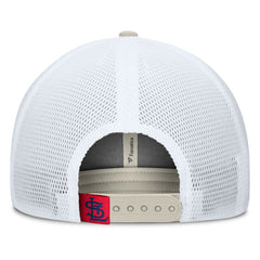 St. Louis Cardinals Fanatics Heritage Light Khaki A-Frame Adjustable Hat for sale