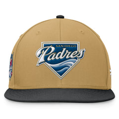 San Diego Padres Fanatics  Heritage Two-Tone Fitted Hat Online