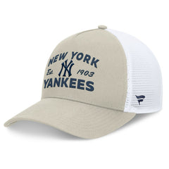 New York Yankees Fanatics A-Frame Trucker Adjustable Hat for sale