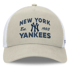 New York Yankees Fanatics A-Frame Trucker Adjustable Hat for sale