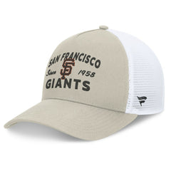 San Francisco Giants Fanatics A-Frame Trucker Adjustable Hat Sale