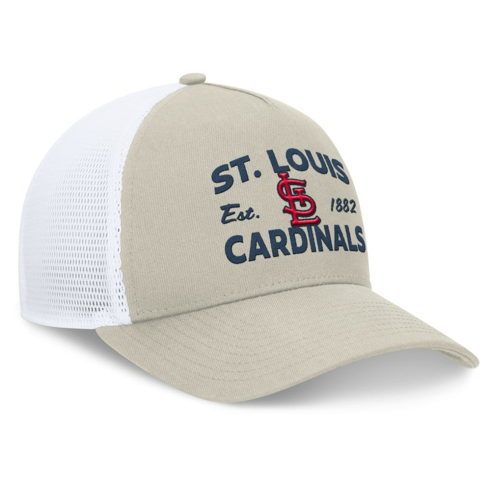 St. Louis Cardinals Fanatics A-Frame Trucker Adjustable Hat Near Me