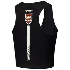 San Francisco Giants Pro Standard Women's Fast Lane Fitted Tri-Blend Cropped Tank Top for sale