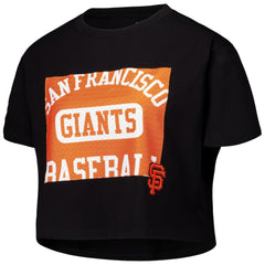San Francisco Giants Pro Standard Women's Made To Play Boxy Cropped T-Shirt Sale