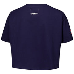 Atlanta Braves Pro Standard Women's Made To Play Boxy Cropped T-Shirt Near Me