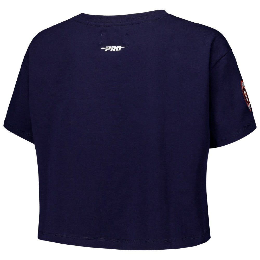 Houston Astros Pro Standard Women's Made To Play Boxy Cropped T-Shirt Discount