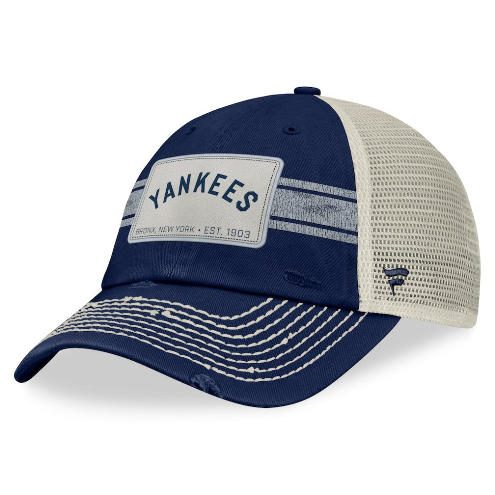 New York Yankees Fanatics  Heritage Stripe Trucker Adjustable Hat Sale