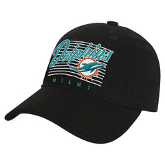 Miami Dolphins Youth Retro Wooly Adjustable Hat - Black - NFL