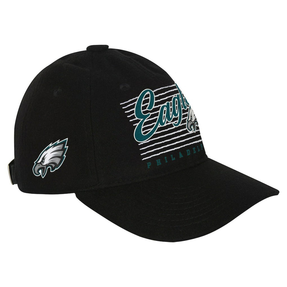 Philadelphia Eagles Youth Retro Wooly Adjustable Hat - Black - NFL