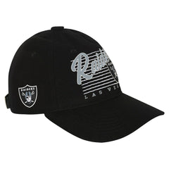 Las Vegas Raiders Youth Retro Wooly Adjustable Hat - Black - NFL