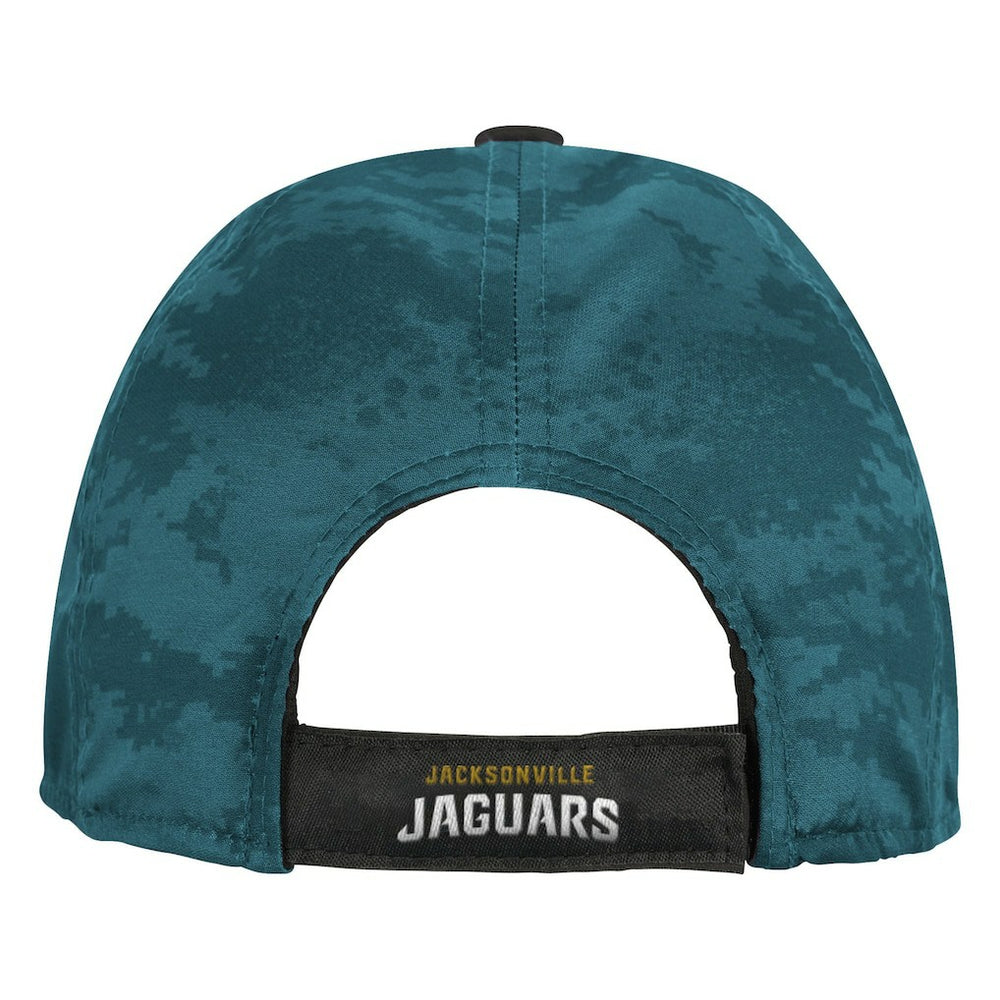 Jacksonville Jaguars Youth Combine Two-Tone Adjustable Hat - Black/Teal - NFL