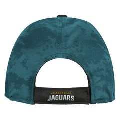 Jacksonville Jaguars Youth Combine Two-Tone Adjustable Hat - Black/Teal - NFL