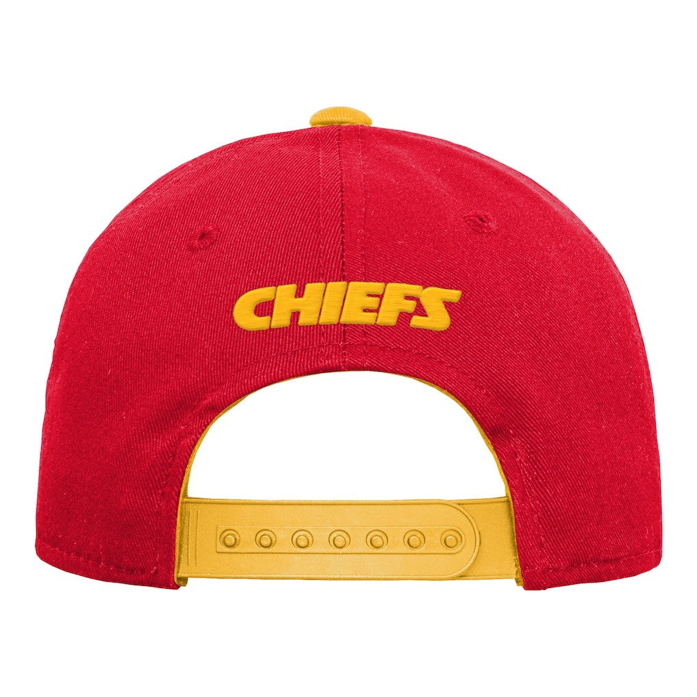 Kansas City Chiefs Youth Team Pre-Curved Adjustable Hat - Red - NFL