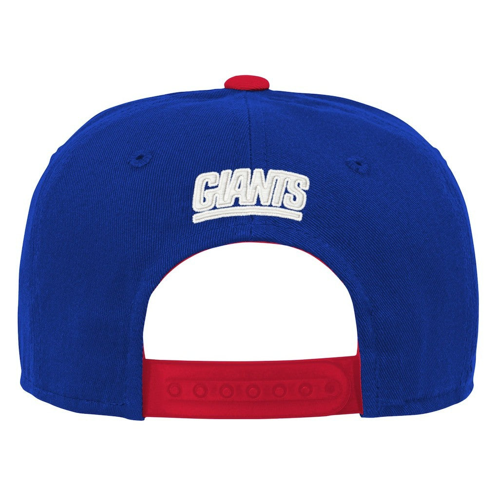 New York Giants Youth Team Pre-Curved Adjustable Hat - Royal - NFL