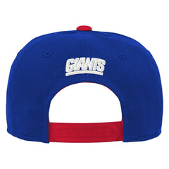 New York Giants Youth Team Pre-Curved Adjustable Hat - Royal - NFL