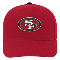 San Francisco 49ers Youth Team Pre-Curved Adjustable Hat - Scarlet - NFL