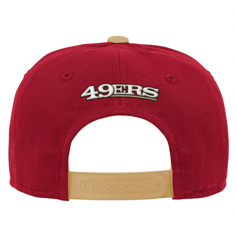 San Francisco 49ers Youth Team Pre-Curved Adjustable Hat - Scarlet - NFL