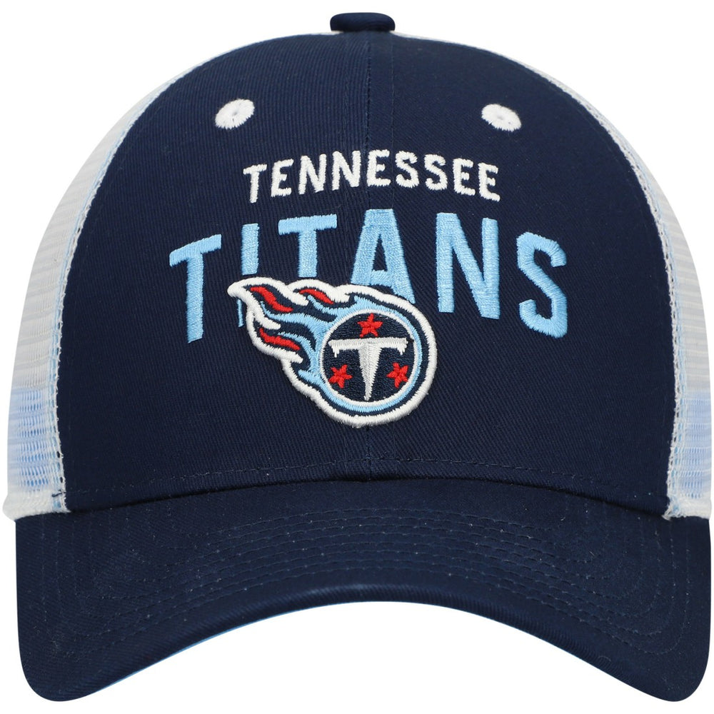 Tennessee Titans Youth Core Lockup Trucker Adjustable Hat - Navy - NFL