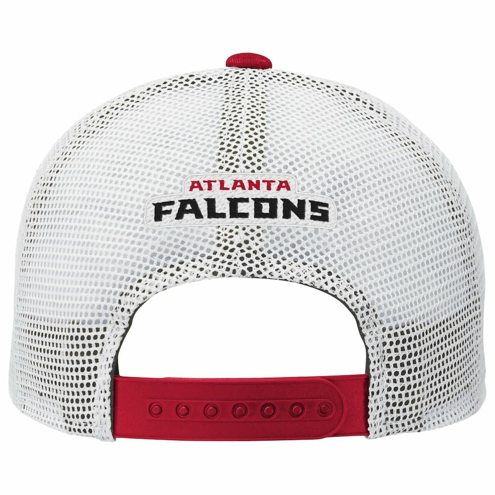 Atlanta Falcons Youth Core Lockup Trucker Adjustable Hat - Red - NFL