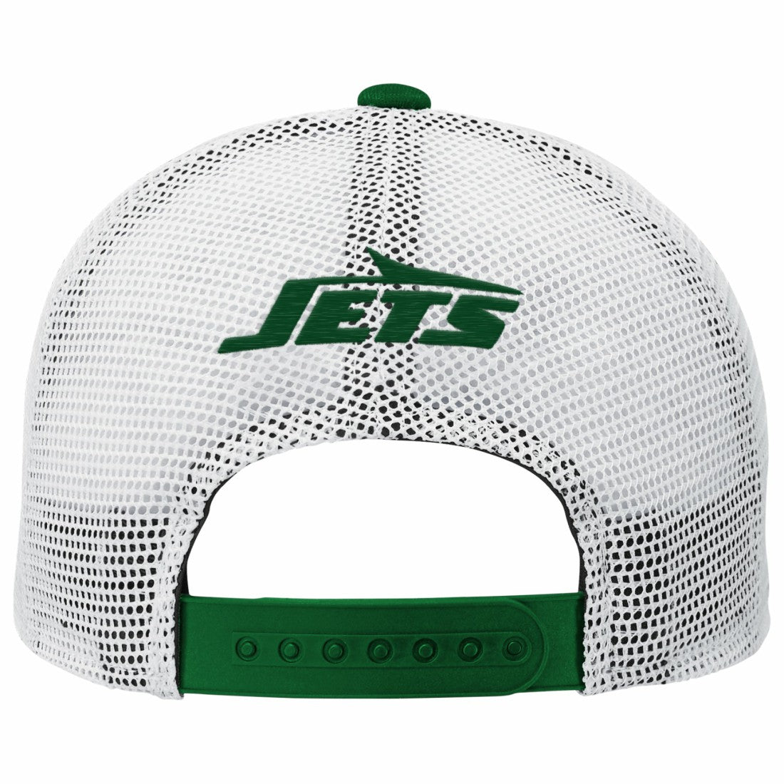 New York Jets Youth Core Lockup Trucker Adjustable Hat - Green - NFL