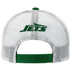 New York Jets Youth Core Lockup Trucker Adjustable Hat - Green - NFL