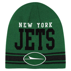 New York Jets Youth Retro Knit Beanie - Green - NFL