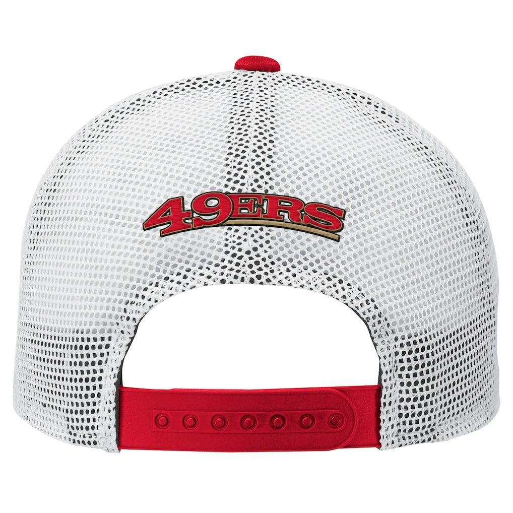 San Francisco 49ers Preschool Core Lockup Trucker Adjustable hat - Scarlet - NFL