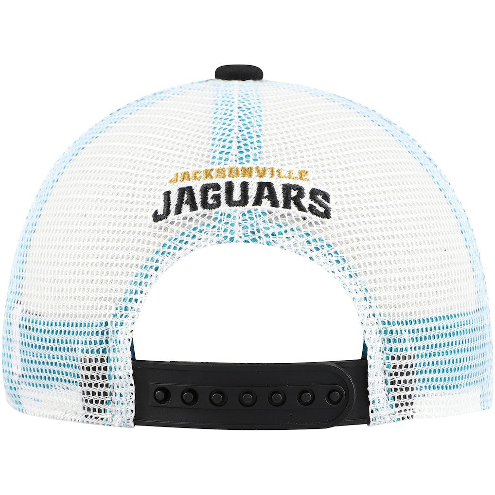 Jacksonville Jaguars Preschool Core Lockup Trucker Adjustable hat - Black - NFL