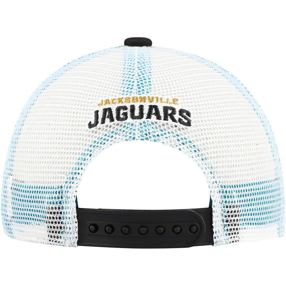 Jacksonville Jaguars Preschool Core Lockup Trucker Adjustable hat - Black - NFL