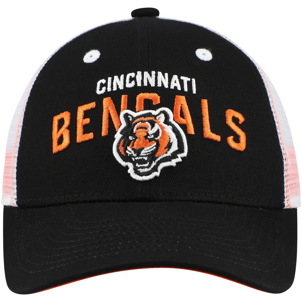 Cincinnati Bengals Preschool Core Lockup Trucker Adjustable hat - Black - NFL