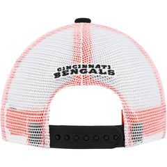Cincinnati Bengals Preschool Core Lockup Trucker Adjustable hat - Black - NFL