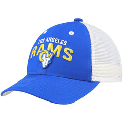 Los Angeles Rams Preschool Core Lockup Trucker Adjustable hat - Royal - NFL