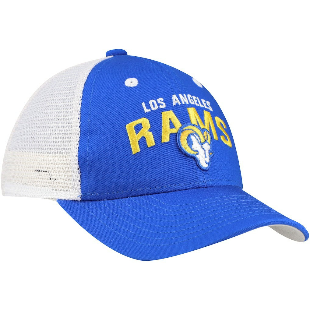 Los Angeles Rams Preschool Core Lockup Trucker Adjustable hat - Royal - NFL