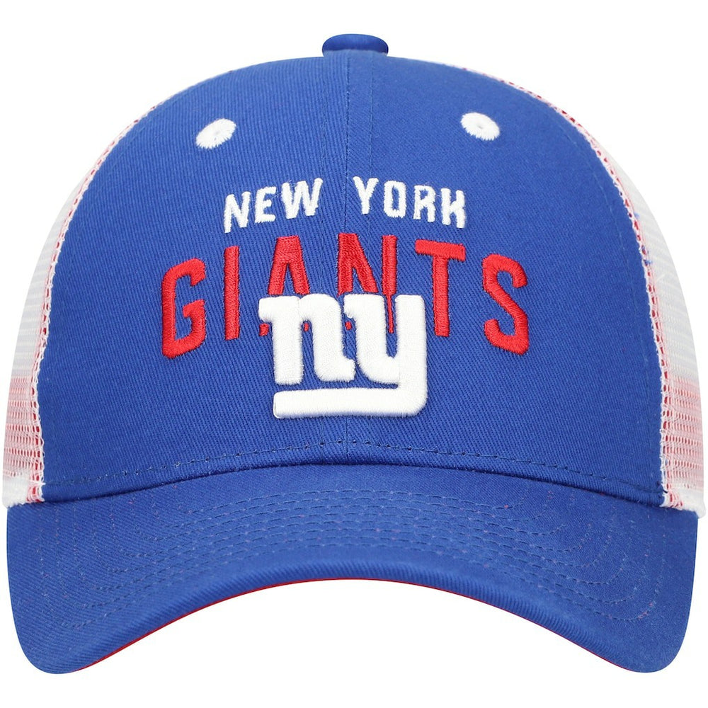 New York Giants Preschool Core Lockup Trucker Adjustable hat - Royal - NFL
