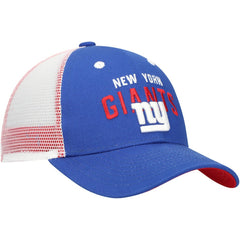 New York Giants Preschool Core Lockup Trucker Adjustable hat - Royal - NFL