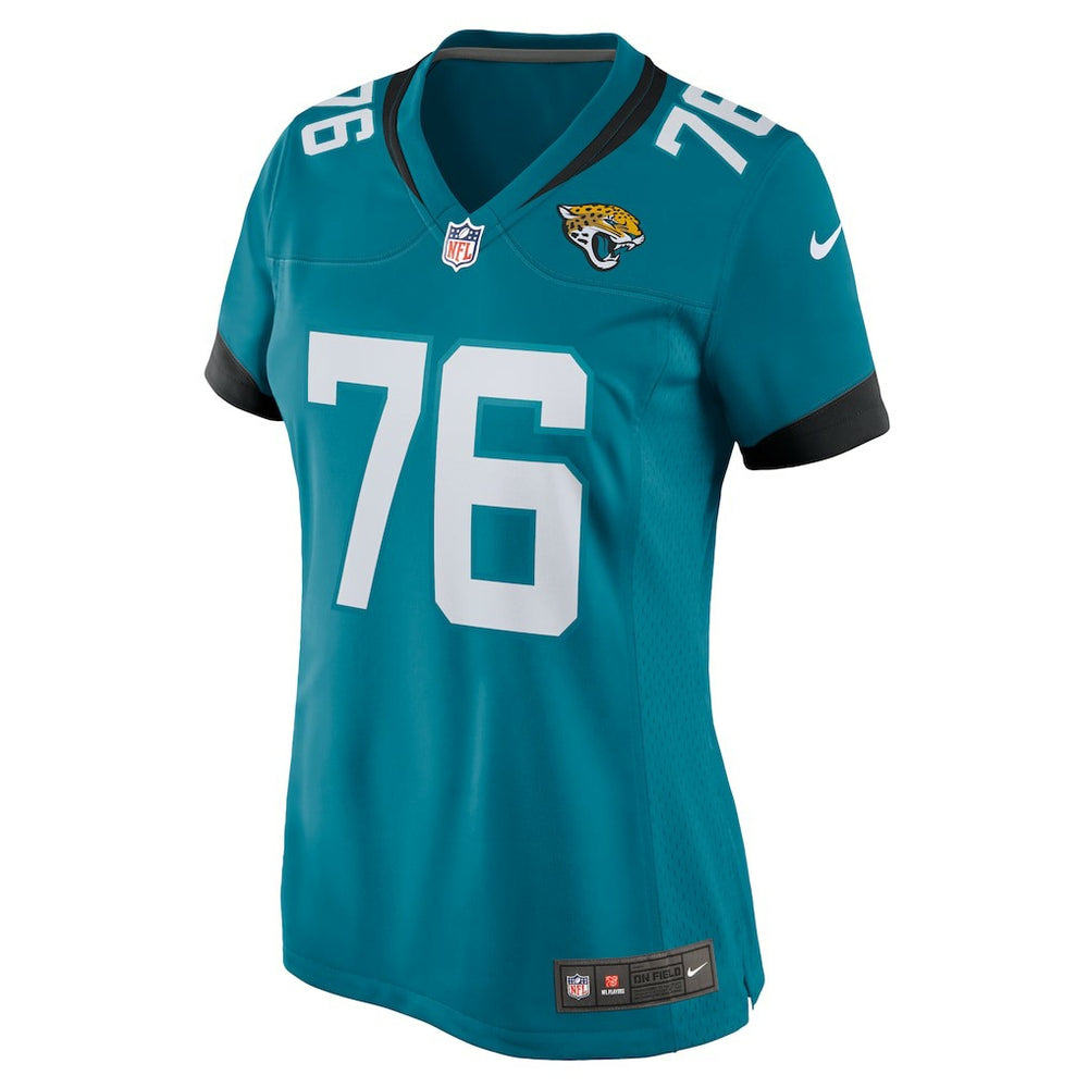 Ezra Cleveland Jacksonville Jaguars Women's Game Jersey - Teal - Nike