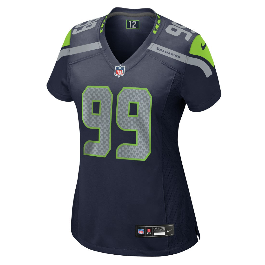 Leonard Williams Seattle Seahawks Women's Team Game Jersey - College College Navy - Nike