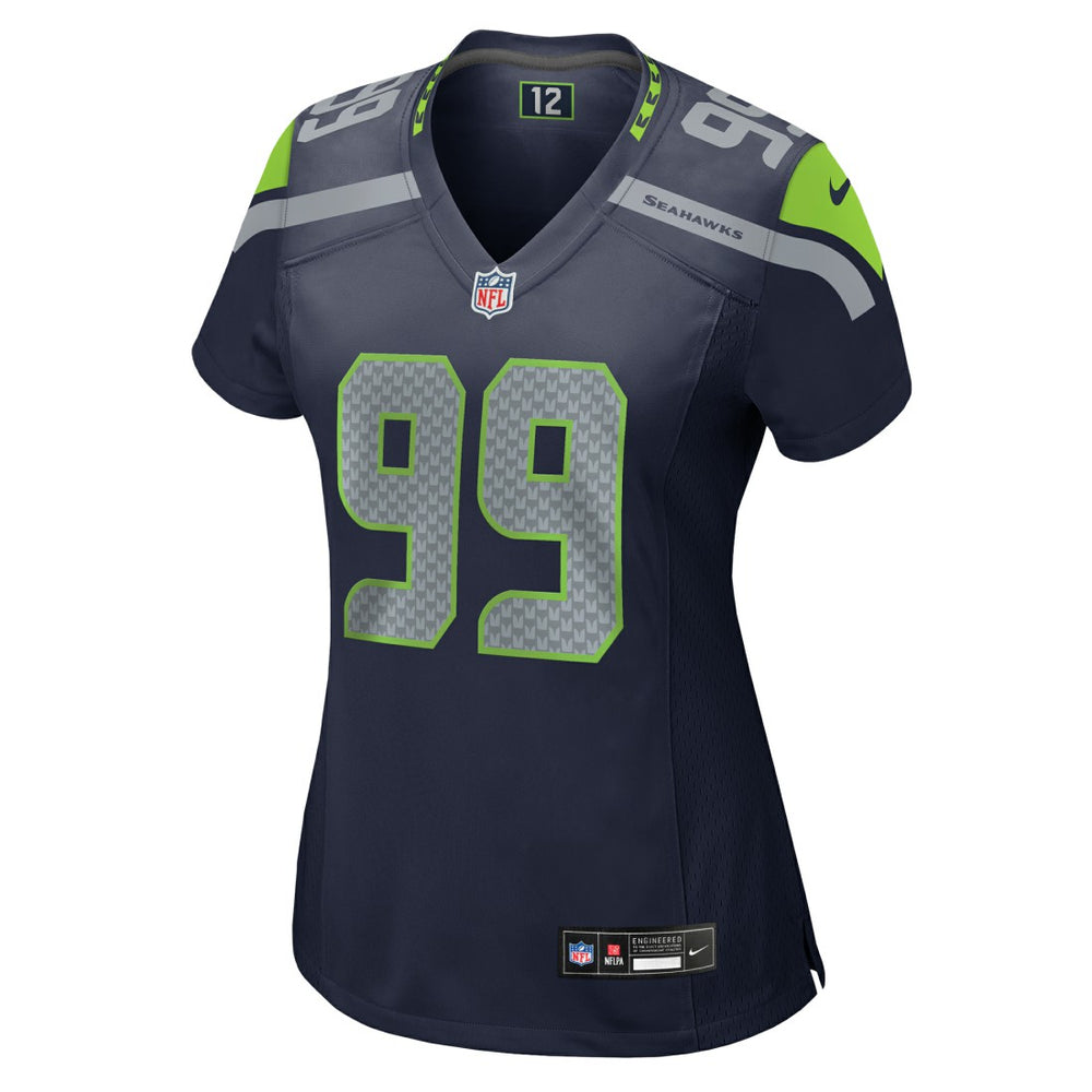 Leonard Williams Seattle Seahawks Women's Team Game Jersey - College College Navy - Nike