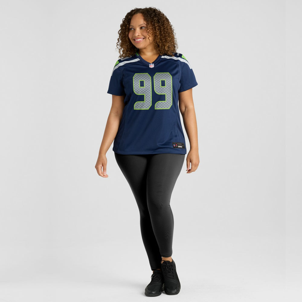 Leonard Williams Seattle Seahawks Women's Team Game Jersey - College College Navy - Nike