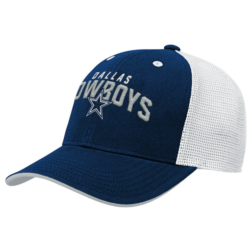 Dallas Cowboys Outerstuff Preschool Core Lockup Trucker Adjustable hat - Navy - NFL