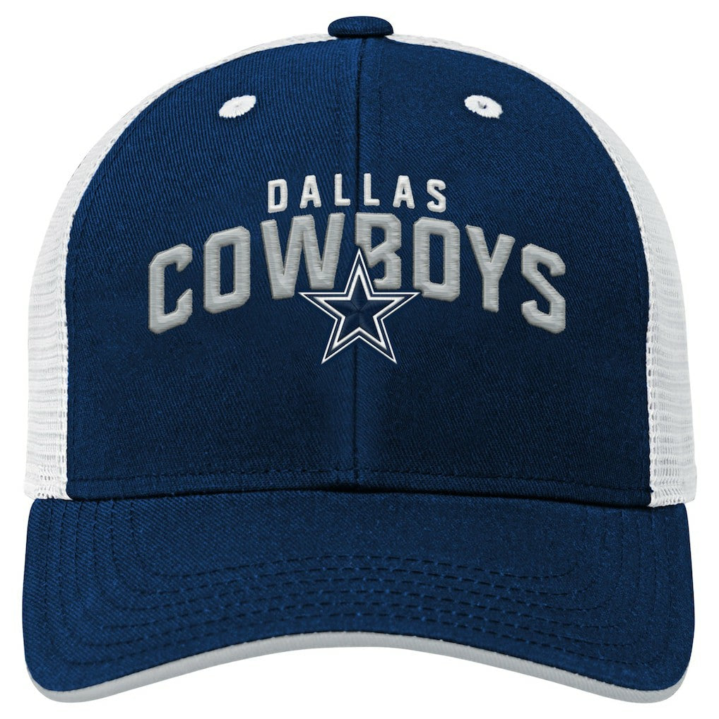 Dallas Cowboys Outerstuff Preschool Core Lockup Trucker Adjustable hat - Navy - NFL