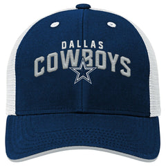 Dallas Cowboys Outerstuff Preschool Core Lockup Trucker Adjustable hat - Navy - NFL