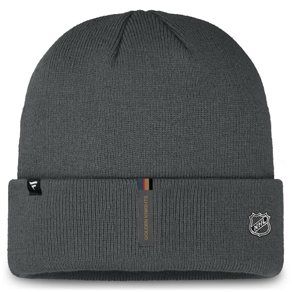Vegas Golden Knights Fanatics Authentic Pro Cuffed Knit Hat - Gray | Fanatics online
